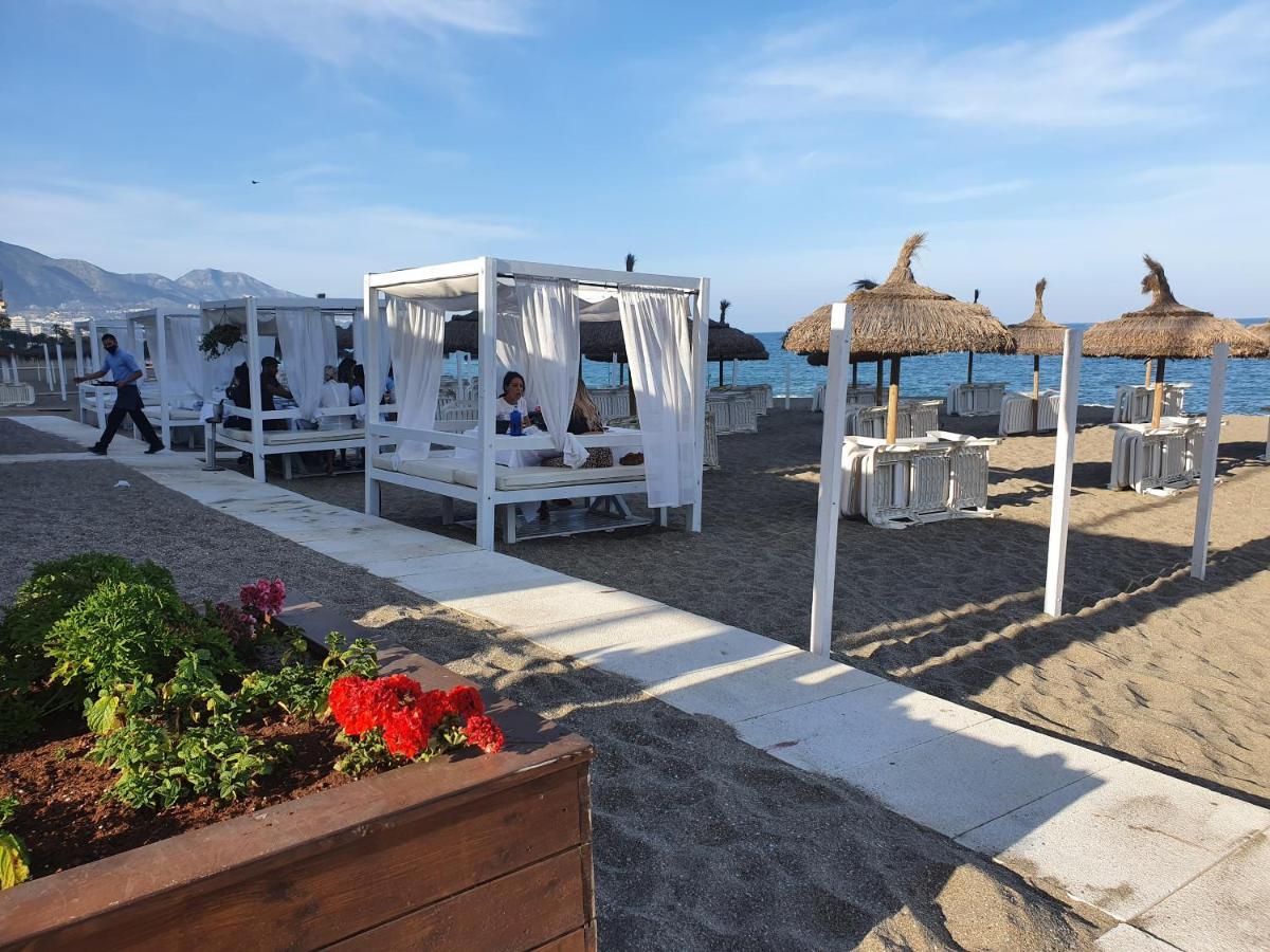 Luxury Beachfront Apartment With Pool, Sauna, Fitness And Gym In Province Malaga, Andalusia Mijas Bagian luar foto