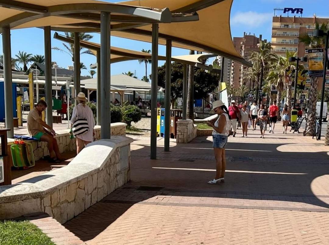 Luxury Beachfront Apartment With Pool, Sauna, Fitness And Gym In Province Malaga, Andalusia Mijas Bagian luar foto